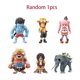 thumbnail image 1 of BANDAI Genuine Anime Figures ONE PIECE Monkey D. Luffy Action Figures Model Collection Hobby Gifts Toys Random 1pcsAbout 6 cm Gong Bohan LED, 1 of 2