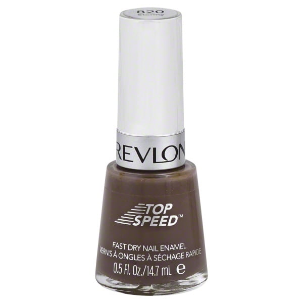 Revlon Top Speed Fast Dry Nail Enamel, 820 Stormy, 0.5 fl oz Walmart