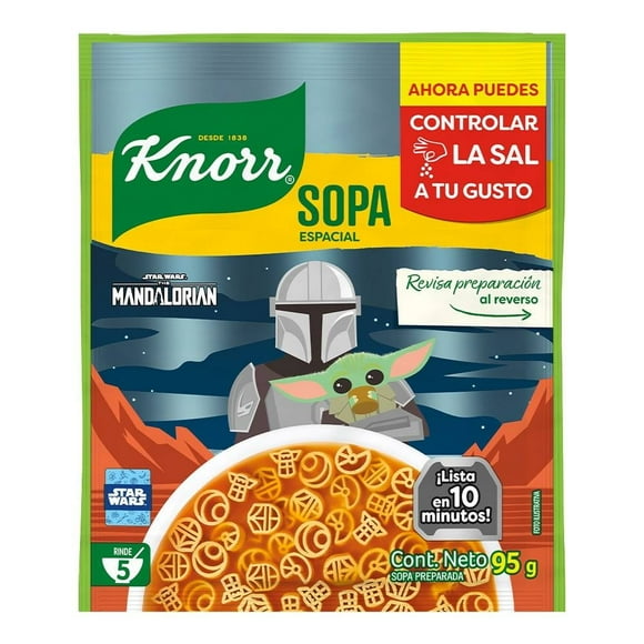 Sopa Knorr Star Wars Mandalorian 95 g
