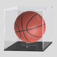 thumbnail image 1 of QIMOND Acrylic Display Case with Detachable Ball Stand, Compatible with Full Size Basketball, Dustproof Display Box for Exclusive Collectible Sport Memorabilia, 1 of 7