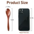 thumbnail image 4 of Hefild 7 Pcs Small Wooden Spoons, 5.8 inch Honey Spoons for Tea, Hardwood Wooden Honey Teaspoon for Coffee, Little Tiny Wood Spoons, Bamboo Table Spoon for Stirring, Wooden Spoons for Utensils Set, 4 of 5