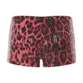 thumbnail image 5 of Valueadd Women's Leopard Print Sequins High Waist Tight Hot Girl Hottie Shorts Shorts for Women, 5 of 8