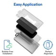 thumbnail image 5 of onn Privacy Glass Screen Protector for iPhone® 17 Pro Max, Made with Durable Glass by Corning™ for Ultimate Protection, Includes Easy Application Tray, 5 of 8