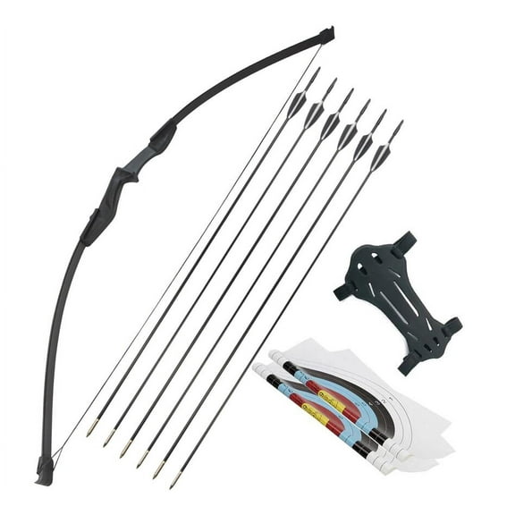 AMEYXGS Archery Competitive Left Right Hand Adult Straight Archery Bows