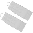 thumbnail image 3 of 10 Uds bolsa de papel Kraft portátil embalaje bolsa de regalo accesorio para compras fiestas de cumpleaños 15 x 8 x 21 cm blanco, 3 of 10