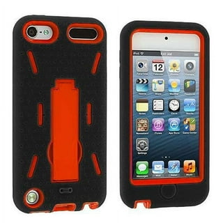 iPod Touch 5th 6th & 7th Generation - Orange Basketball Sports Armor Case  Cover 