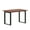 Walnut, variant on Flash Furniture Commercial 48"x30" Double Sided Laminate Conference Room Table, Walnut