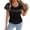 Black, variant on Tshirts Shirts for Women Crew NeckShort Sleeve Basic Pink Summer Top for Women