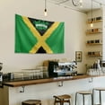 thumbnail image 4 of SEANATIVE Jamaica Flag Tapestry Easy to Hang Tapestry for Bedroom Small Tapestry Wall Hanging Compact Tapestry Home Decor Hanging Tapestry for Living Room, 4 of 6