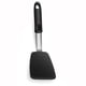 thumbnail image 2 of Toystoory Juego de 4 unidades de espátulas planas ranuradas con mango de colador de silicona para barbacoa, tortitas, carne, afinadores de Utensilios de cocina, 2 of 5