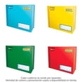 thumbnail image 1 of Cuaderno italiano Norma Color cosido cuadro chico 100 hojas varios colores 1 pza, 1 of 2