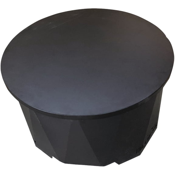 Blue Sky Outdoor Living TT2216 Firepit Cover, Black — Residential Use, Standard Application