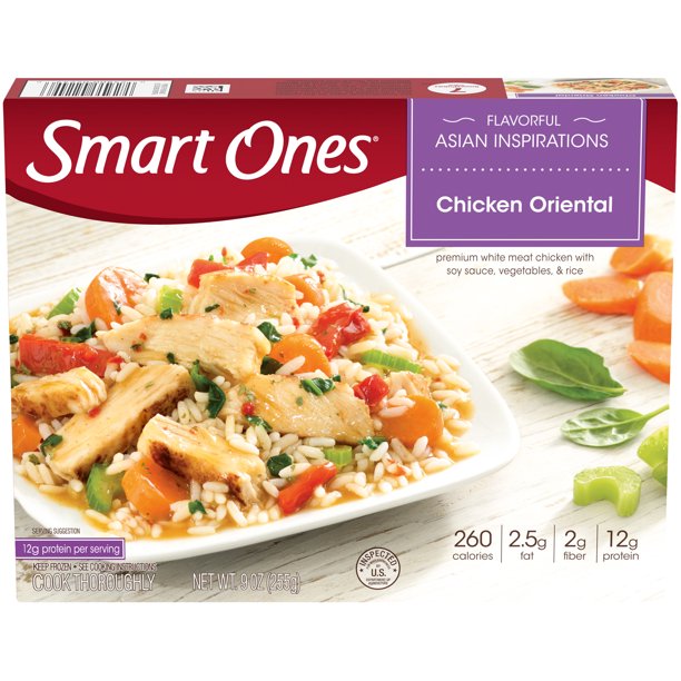 Smart Ones Chicken Oriental with Soy Sauce, Vegetables & Rice Frozen