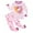 Pink, variant on larppty Girls Pajamas Set Kids Long Sleeve PJs Jammies(5-6 Years,Pink)