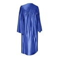 thumbnail image 3 of Endea Graduation Shiny Royal Blue Graduation Gown  Cap, 3 of 9