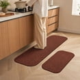thumbnail image 4 of Diatomaceous Earth Absorbent Mat, 2 Pack Water and Oil Absorbing Quick Dry Non Slip Kitchen Bathroom Entryway Rug, Multicolor, 16x24 and 16x47 Inch, 4 of 7