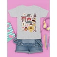 thumbnail image 3 of Vintage Aesthetic Japanese Emoji Graphic Youth's T-shirt, 3 of 4