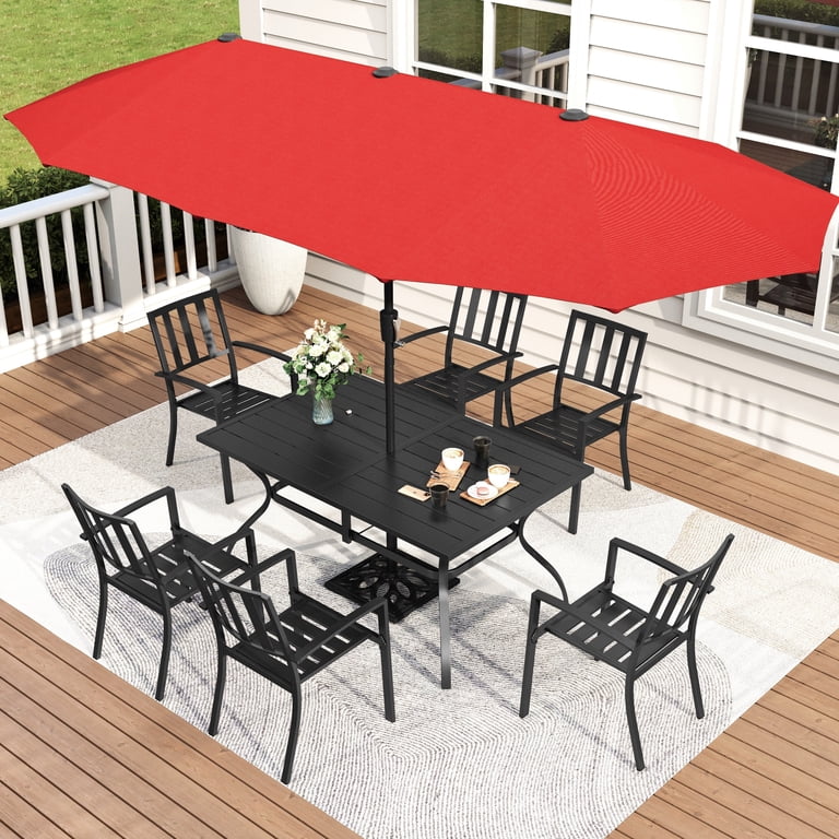 black patio umbrella canada Patio Umbrellas