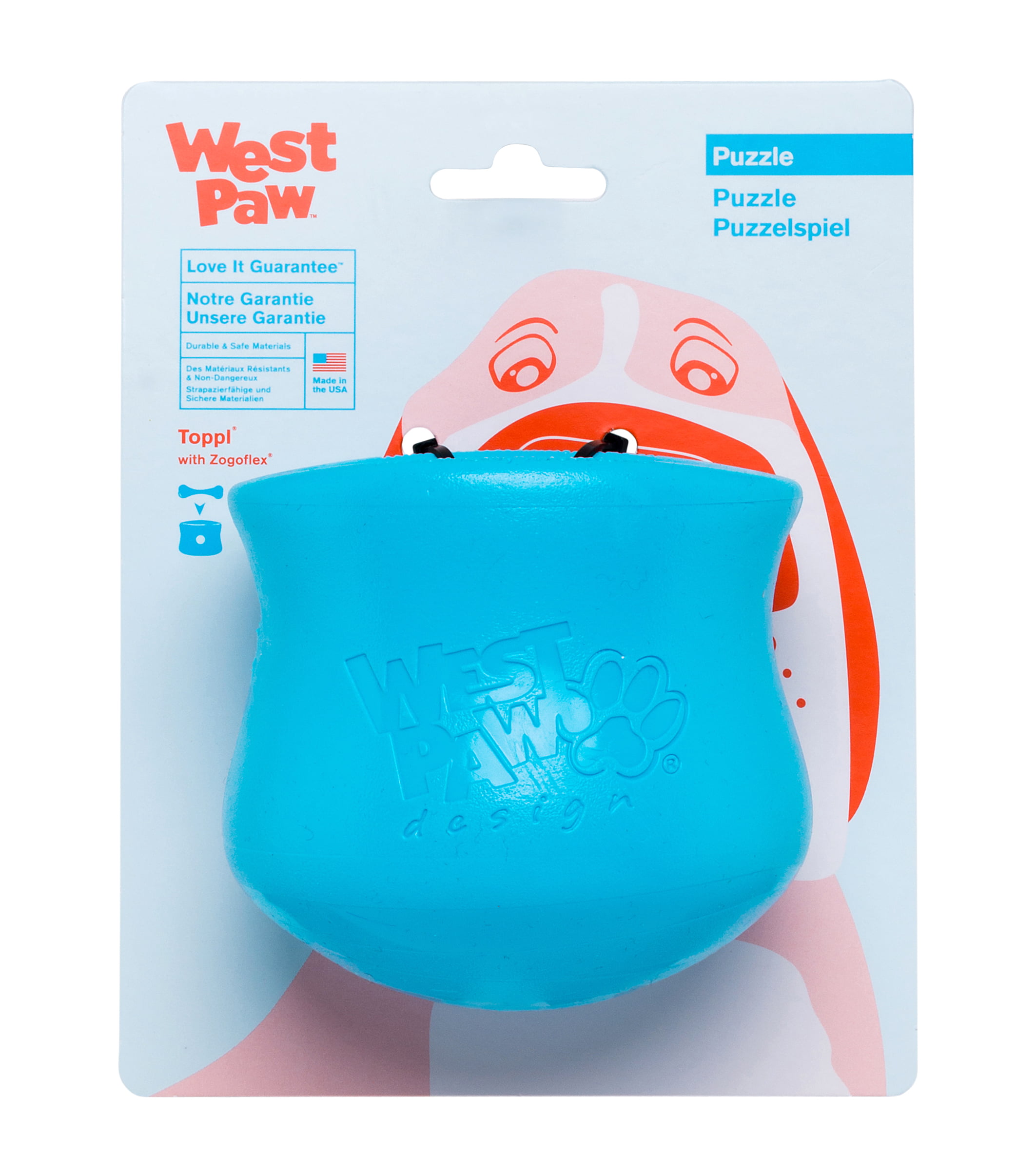 West Paw Toppl Treat Toy — Murphy's Paw Pet Store