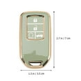 thumbnail image 2 of LEEYNEER 2pcs Key Fob Cover Remote Key Fob Protector Car Key Cover Key Fob Holder Case, 2 of 8