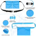 thumbnail image 3 of Mastectomy Drainage Pouch with Shower Bag Adjustable Mastectomy Drain Holder Waist Belt Breast Drainage Carrier for Mastectomy Breast Reduction Augmentation Recovery Support Patient Care Kit(Black), 3 of 14