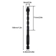thumbnail image 6 of Cross Hexagon Tile Glass Cement Metal Ceramic Wood Plastic Hole Saw Triangle Alloy Drill Bit Size 3Mm 4Mm 5Mm 6Mm 8Mm 10Mm 12Mm 12Mm Smile Home, 6 of 9