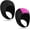 Black, Black Rose, variant on Jointown 2 Pcs Neoprene Diving Hood Thermal Wetsuit Hood Cap Swim Caps with Chin Straps Snorkeling Neoprene Surf Beanie 2.5 mm Diving Headgear for Men Women Sailing Water Sports