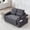 Gray, variant on S-HOME Versatile Fold Out Floor Couch Bed Memory Foam Cushions With Side Pockets And Cup Holders For Living Room And Bedroom Spaces
, Beige