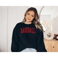 thumbnail image 4 of Baseball Shirt, Game Day Shirt, Sport Mom Shirt, Baseball tee, Baseball Mom Shirt, Game Day, Baseball Season, Red Baseball on Sand, 4 of 5