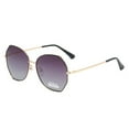 thumbnail image 1 of Gafas de sol polarizadas poligonales gafas de sol anti-ultravioleta de moda callejera, hechas de metal, 1 of 5