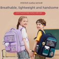 thumbnail image 1 of School bag schoolbag Boys and Girls Primary school students grade 1-3-6 Super light burden reduction spine protection backpack, 1 of 5