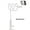 B, variant on JoyHoop Heavy-Duty Tablet Stand with 360-Degree Adjustable Cantilever, Metal Construction for Stable Phone Support, White