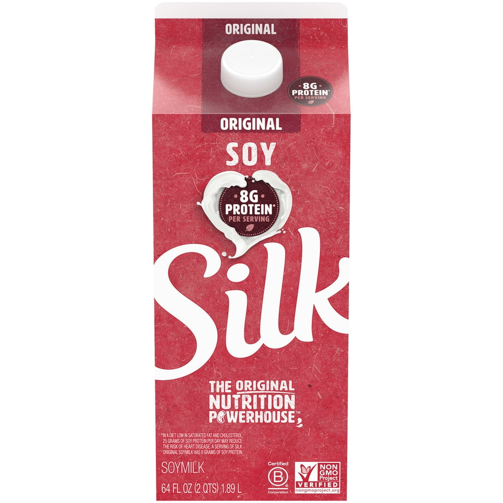 Silk Original Soy Milk, Half Gallon