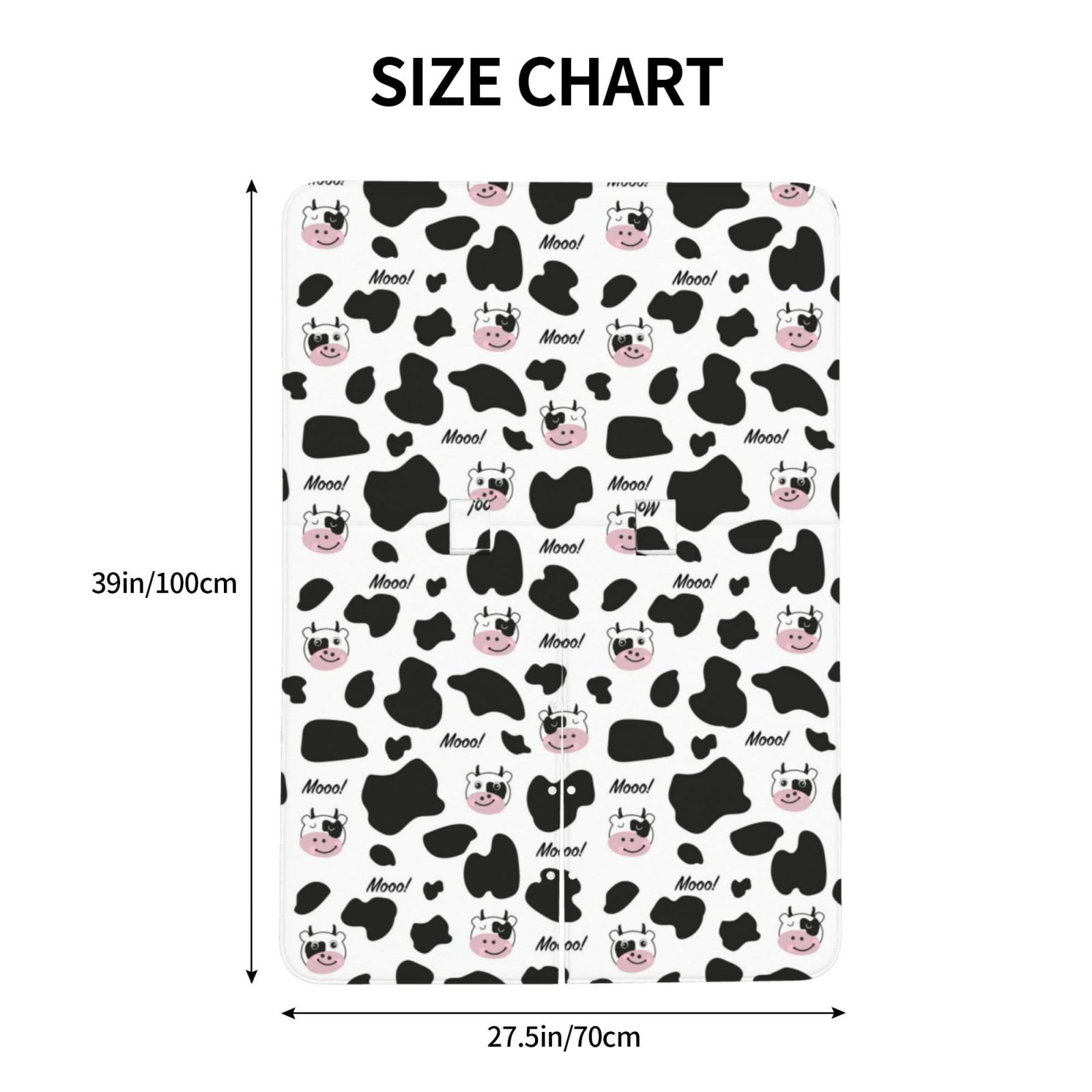 Car Seat Cover Baby - Cartoon Cute Cow Print Cow Head Breathable Infant Car Seat Cover for Baby Carseat, Lightweight Comfort Baby Essentials Must Haves Newborn Stuff for Girl Boy