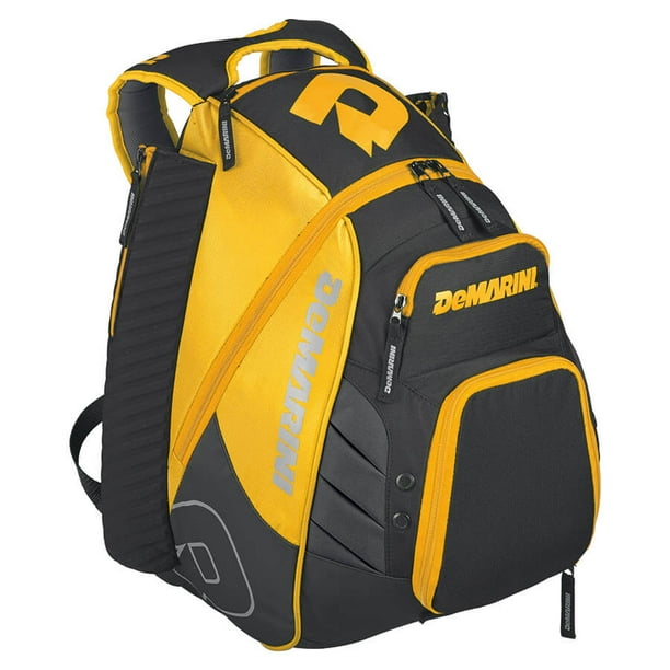 DeMarini Voodoo Rebirth Baseball & Softball Backpack, Yellow