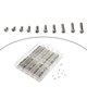 thumbnail image 1 of Tornillo de reloj acero inoxidable 500-600PCS perfecl 1.6mm-6.0mm, 1 of 8