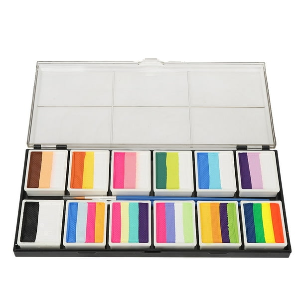 Kit de Pinta para Carroocería de Cara, Kit de Pinta Facial para Niños Fácil de Lavar Fácil de Lavar Fácil