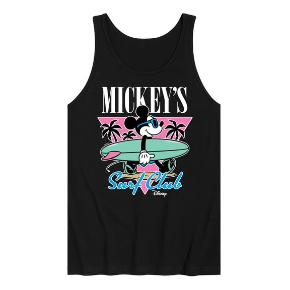 Disney - Mickey & Friends - Mickey's Surf Club - Miami Retro Colors - Men's Jersey Tank Top