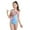 Orange, variant on ASFGIMUJ Designer Print Training Beachwear, One Piece Swimsuit (Girl's) 4-5
