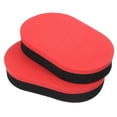 thumbnail image 1 of Unique Bargains Ping Pong Table Tennis Paddle Racket Rubber Cleaning Sponge, Red Black 2 Pack, 1 of 6