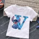 thumbnail image 3 of Nueva camiseta con letras ABCD de Stitch para niños, camisetas con combinación de nombres, camisetas de dibujos animados Kawaii, ropa informal para niños y niñas, camisetas Harajuku para niños y niñas, 3 of 5