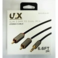 thumbnail image 2 of Uax 3.5Mm Aux To Rca Stereo Cable 6.6 Ft. (2M), 2 of 2