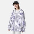 thumbnail image 3 of Kdxio Bouquet and Lavender Flowers Print Women Men Sun Protection UPF 50+ Jackets Zip Up Long Sleeve Hoodie Hiking Lightweight with Pockets, 3 of 7