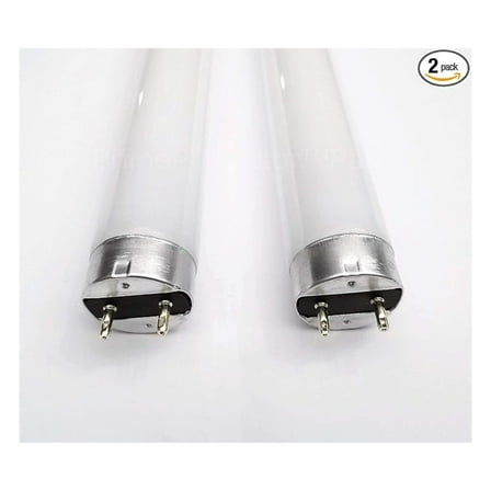 T8 Fluorescent Tube Bulbs (2 Pack) - 32W, 3500K - FO32/835/ECO Replacement - F32T8 Bulbs for Shop Lights, Garage, Kitchen, Office