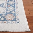 thumbnail image 5 of SAFAVIEH Blair Lailee Traditional Machine Washable Area Rug, 5'3" x 7'6", Beige/Blue, 5 of 13