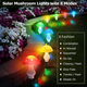 thumbnail image 4 of Lámpara de hongo para exteriores, lámpara de hongo LED solar, decoración impermeable para patio, jardín, cabezal de borde redondo, 4 of 5