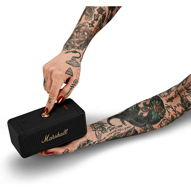 Marshall Emberton Portable Bluetooth Speaker, IPX7 Waterproof, 20+