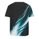 thumbnail image 4 of Mens Casual Pantalones Cortos Impresos Cuello Redondo Suéter Deportes Tee, Fitness Y Casual Hombres Camisetas, 4 of 5