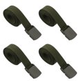 thumbnail image 1 of Cinturón de lona de nailon ajustable para hombre, 4 unidades, resistente, para entrenamiento al aire libre y senderismo, multifuncional, para uso general., 1 of 8