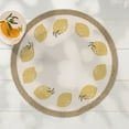 thumbnail image 2 of Hometrends printed placemat with jute, 15"rd, 2 of 3
